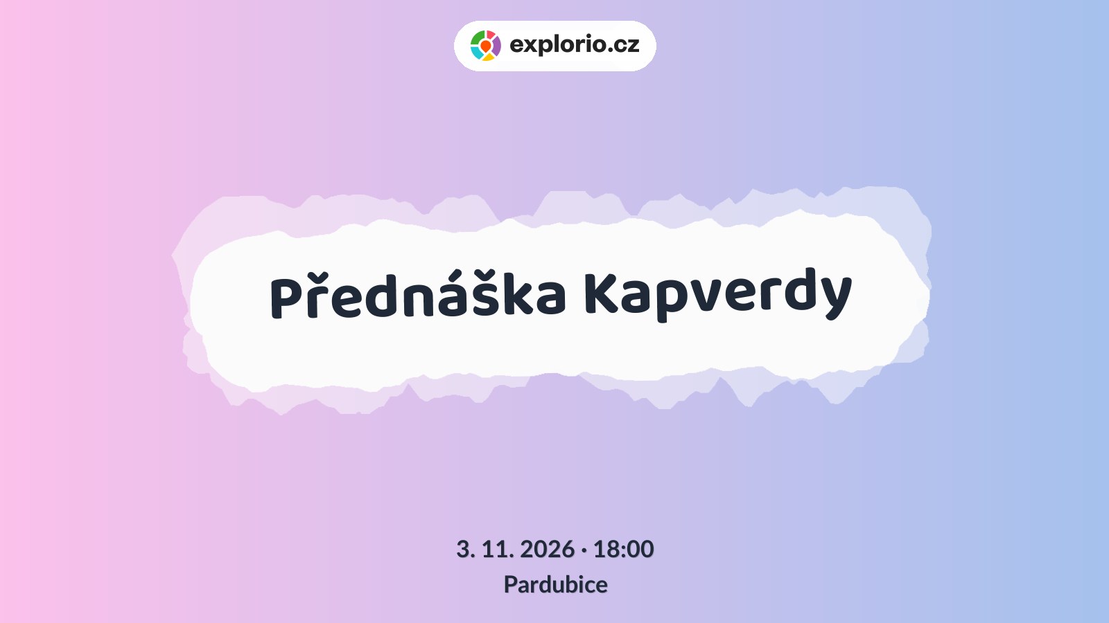 Přednáška Kapverdy – prohlídky a Muzea, Pardubice