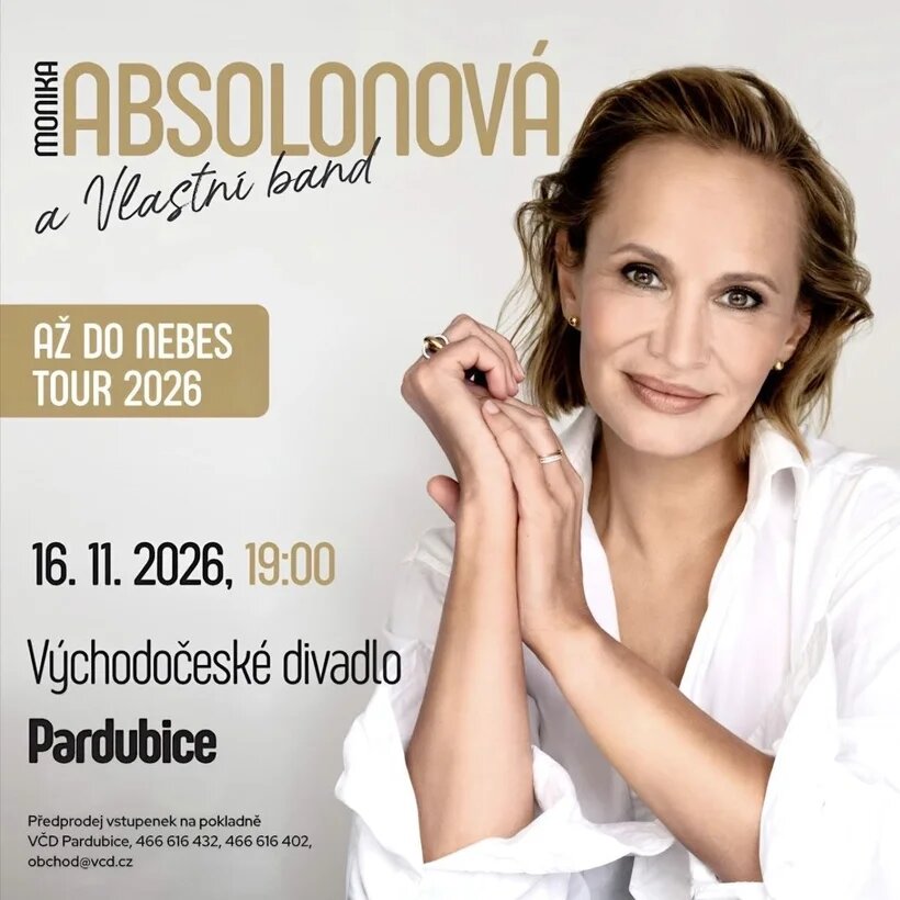 Monika Absolonová & Vlastní band – divadlo, Hudba a Kino, Pardubice – fotka 2