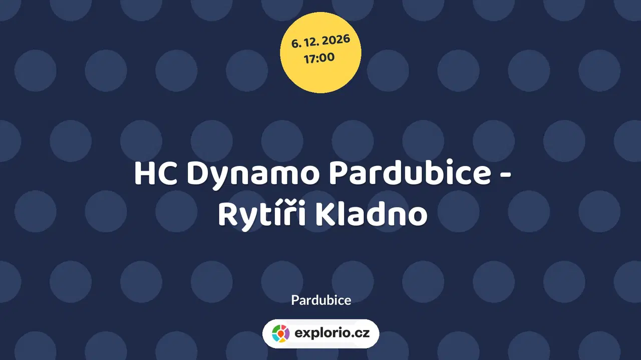 HC Dynamo Pardubice - Rytíři Kladno – sport a Pohyb, Pardubice