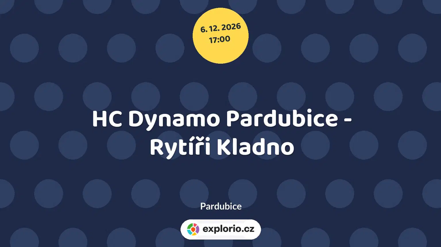 HC Dynamo Pardubice - Rytíři Kladno – sport a Pohyb, Pardubice