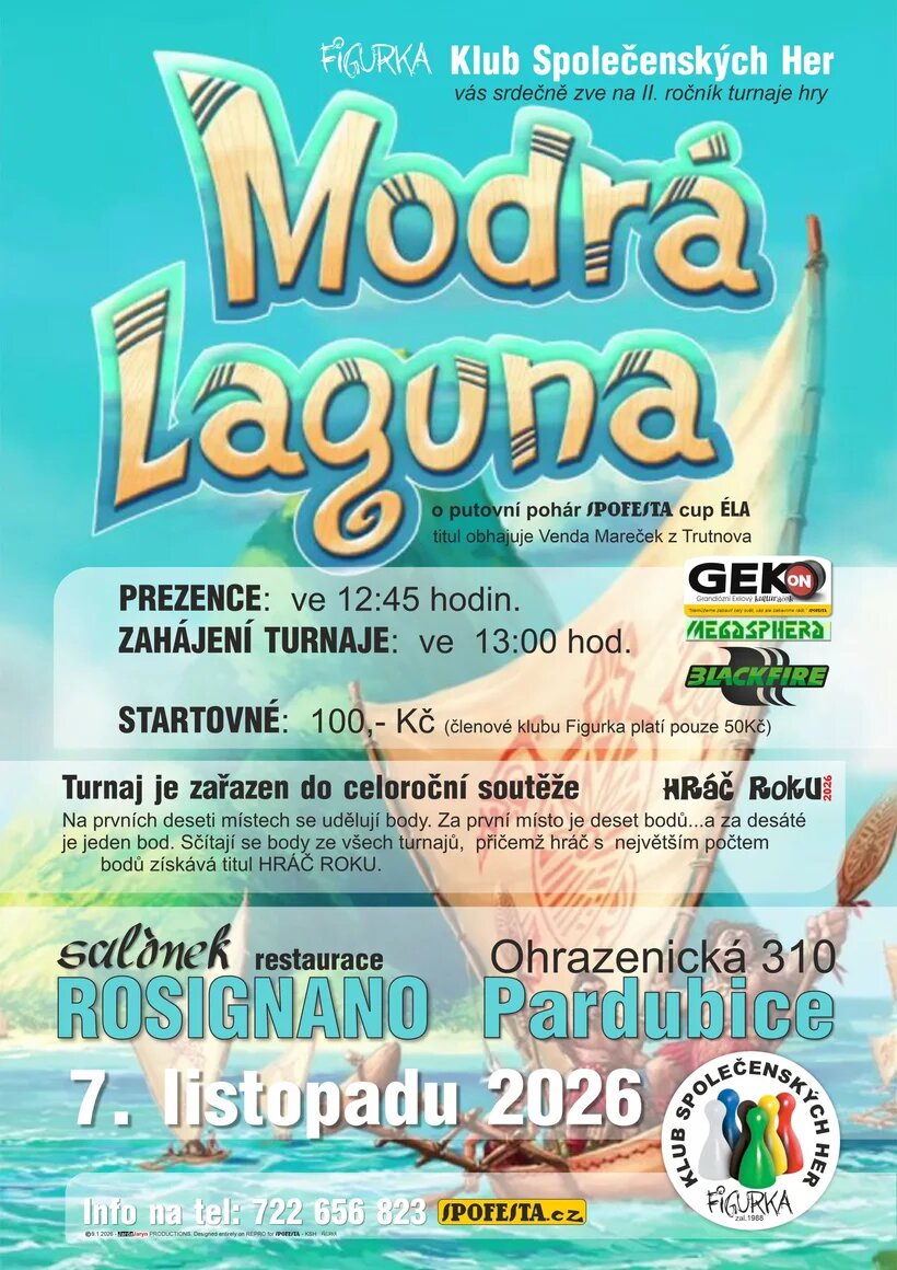 II. ročník turnaje v hře Modrá laguna – sport a Pohyb, Pardubice – fotka 2