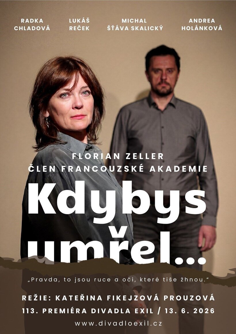 Kdybys umřel.. – divadlo, Hudba a Kino, Pardubice – fotka 2