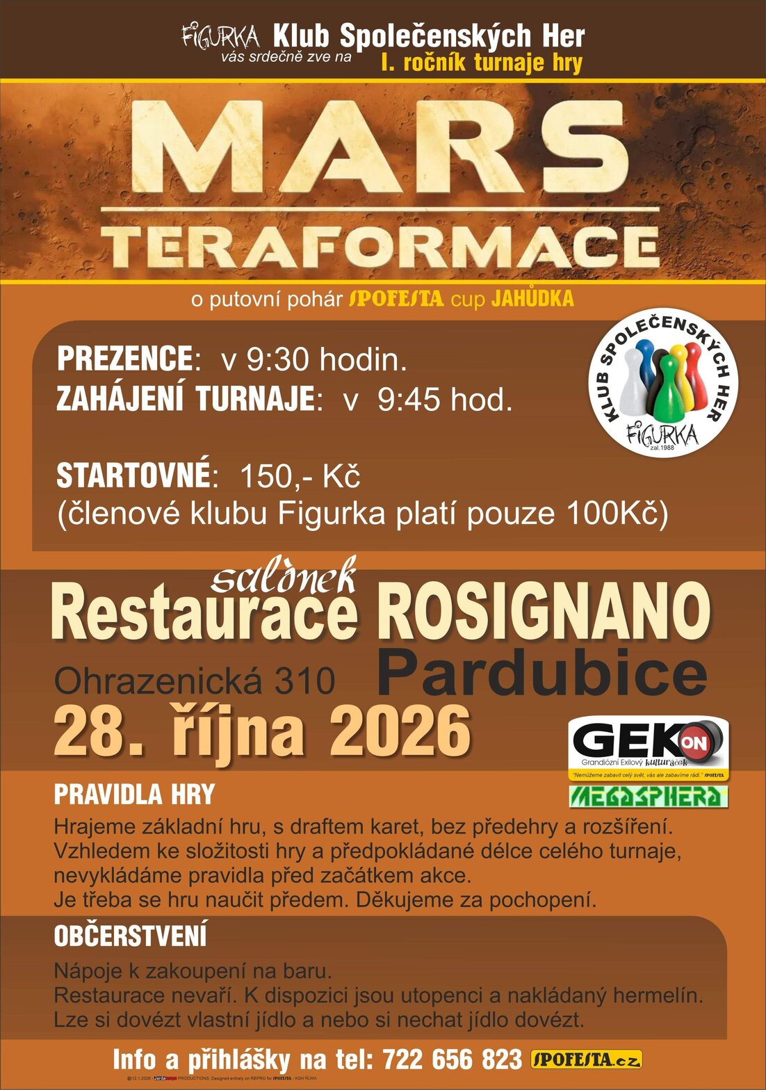 I. ročník turnaje ve hře Mars Teraformace – divadlo, Hudba a Kino, Pardubice – fotka 2
