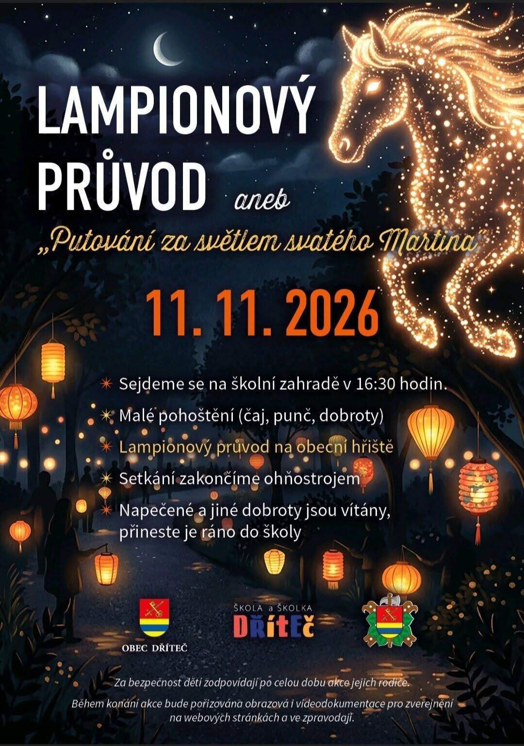 Lampionový průvod aneb „Putování za světlem sv. Martina“ – festivaly a Slavnosti, Pardubice – fotka 2