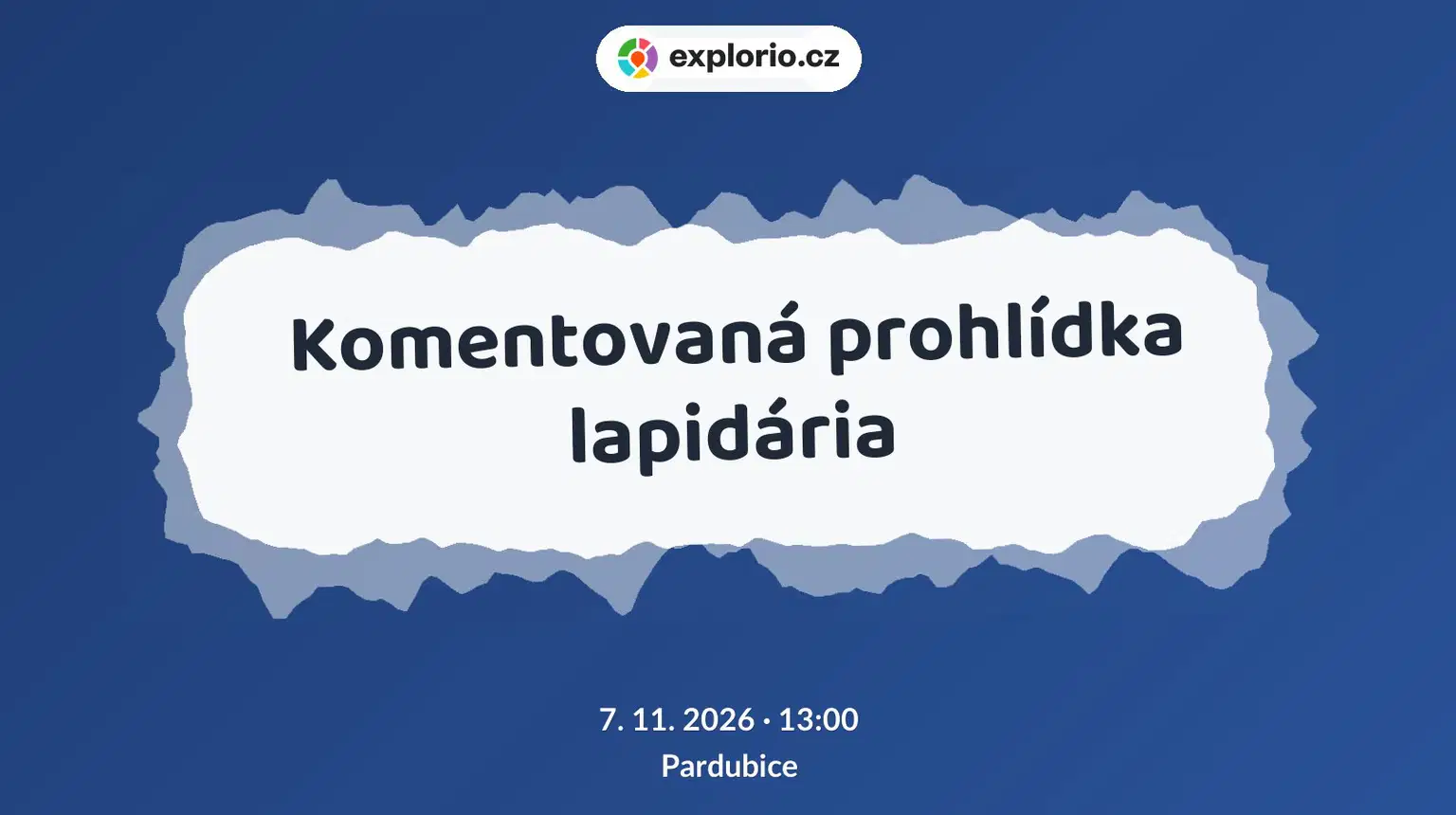 Komentovaná prohlídka lapidária – prohlídky a Muzea, Pardubice
