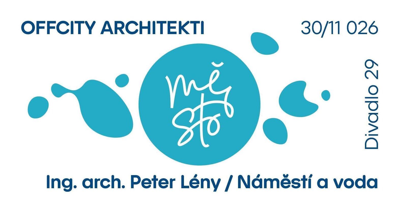 Offcity architekti: Náměstí a voda / Ing. arch. Peter Lényi – divadlo, Hudba a Kino, Pardubice – fotka 2