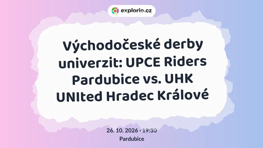 Východočeské derby univerzit: UPCE Riders Pardubice vs. UHK UNIted Hradec Králové – sport a Pohyb, Pardubice