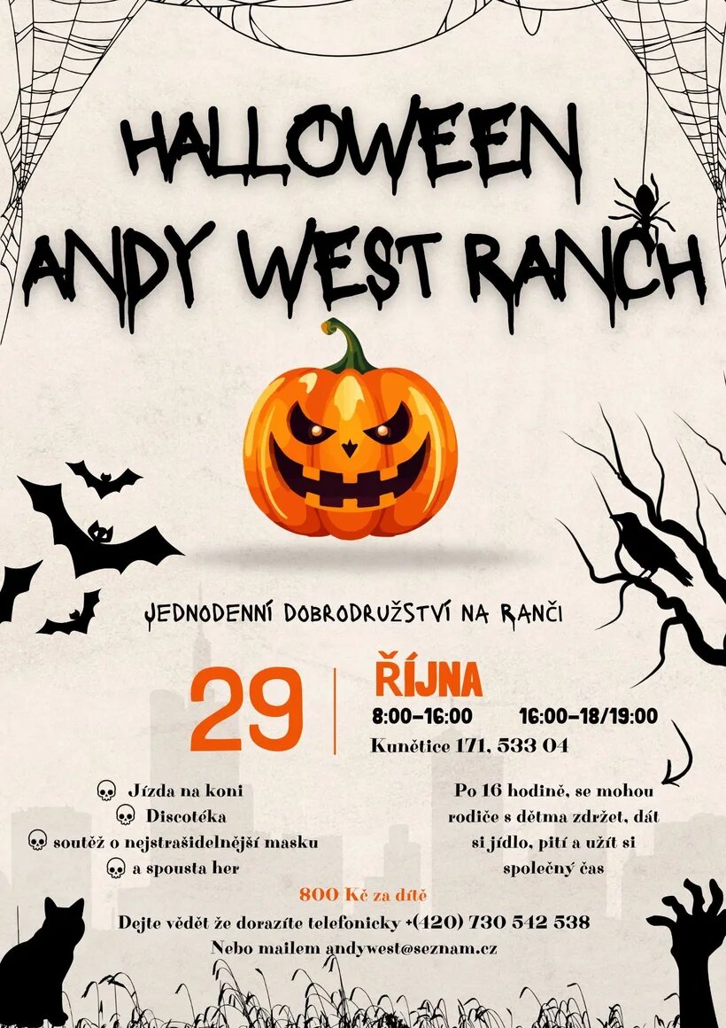 Halloween na ranči – příroda a Zvířátka, Pardubice – fotka 2