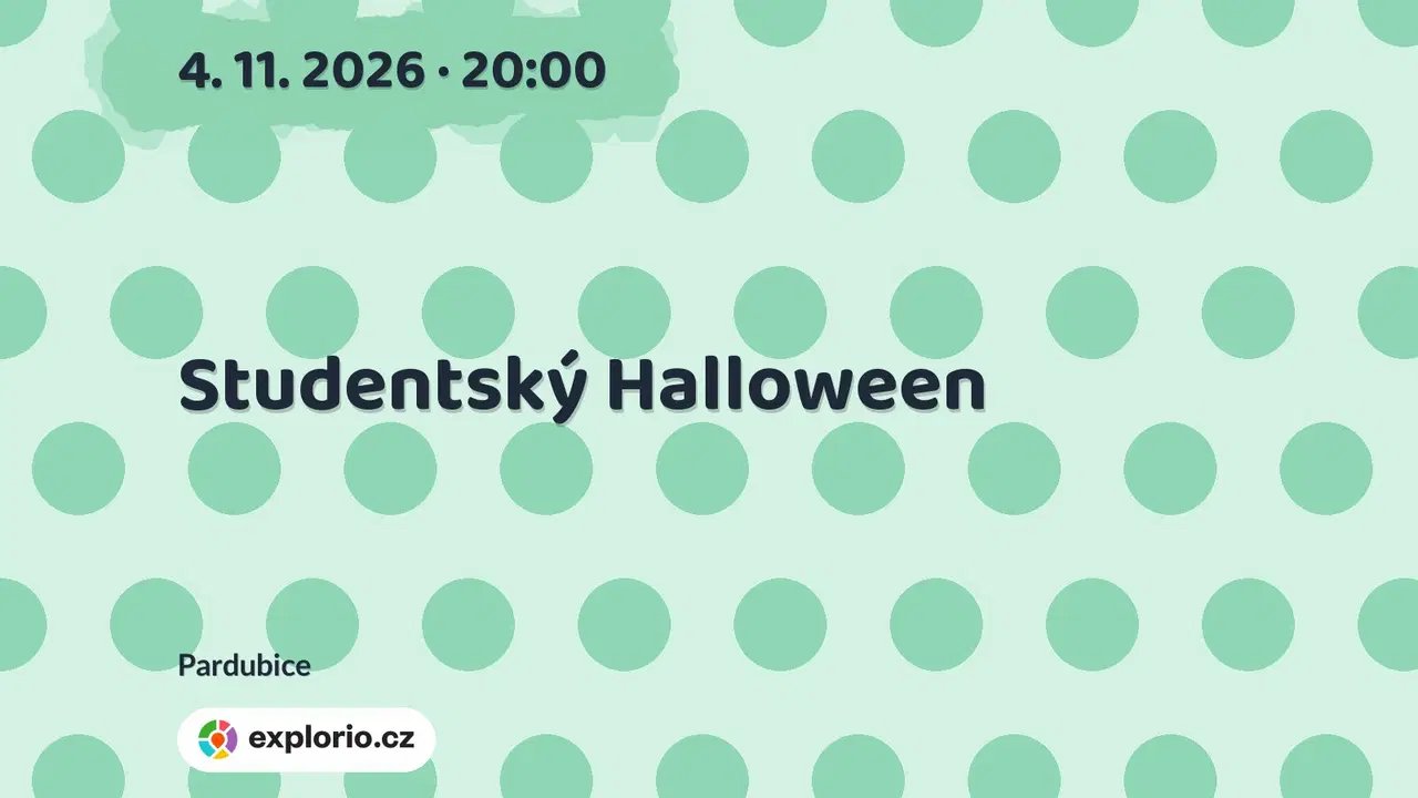Studentský Halloween – divadlo, Hudba a Kino, Pardubice
