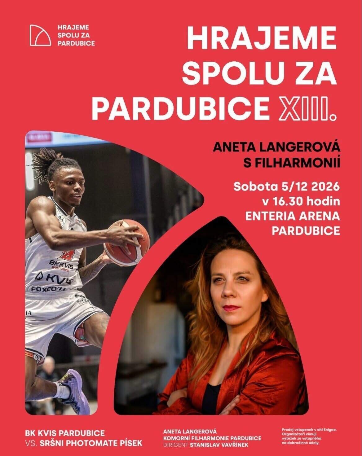 Hrajeme spolu za Pardubice XIII. - Aneta Langerová s Komorní filharmonií Pardubice – divadlo, Hudba a Kino, Pardubice – fotka 2