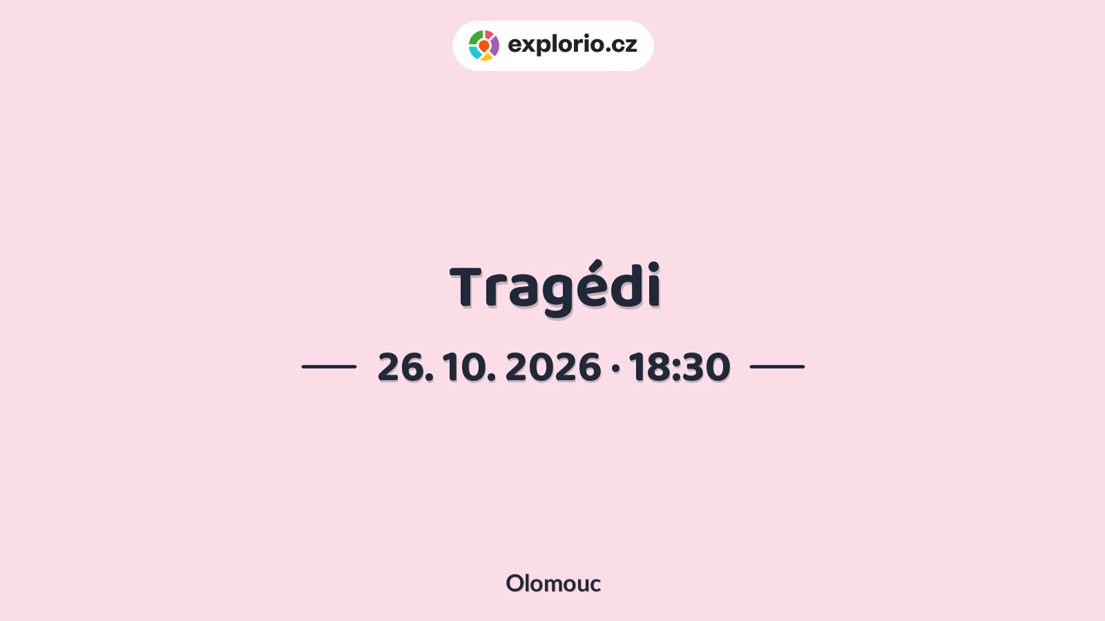 Tragédi – divadlo, Hudba a Kino, Olomouc