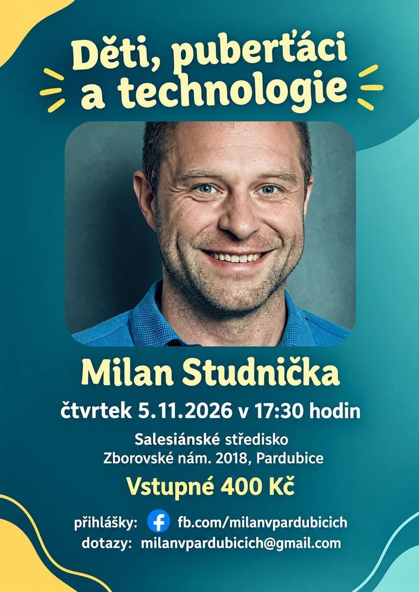 Milan Studnička - Děti, puberťáci a technologie – tvořivé dílny a Workshopy, Pardubice – fotka 2