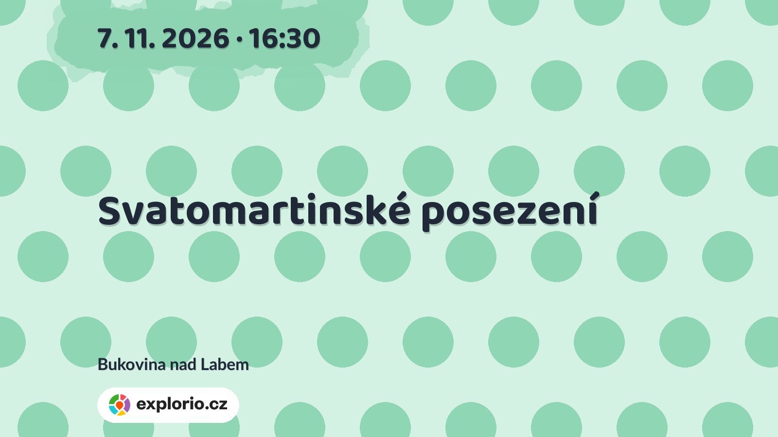 Svatomartinské posezení – festivaly a Slavnosti, Bukovina nad Labem