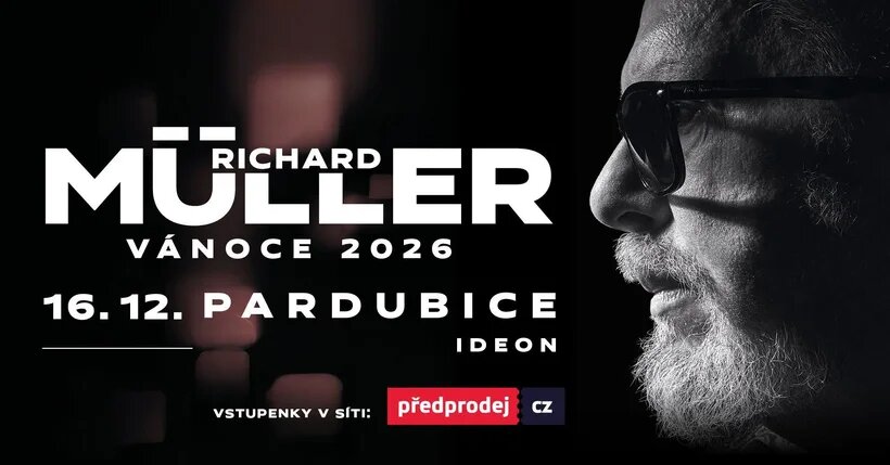 Richard Müller - Vánoce 2026 – divadlo, Hudba a Kino, Pardubice – fotka 2