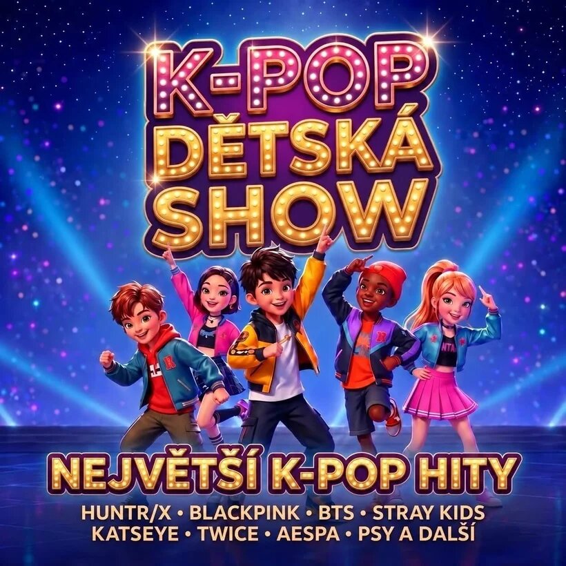 Dětská party ve stylu K-Pop – divadlo, Hudba a Kino, Pardubice – fotka 2