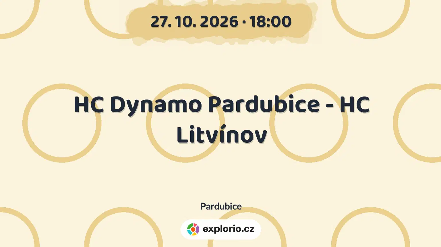 HC Dynamo Pardubice - HC Litvínov – sport a Pohyb, Pardubice