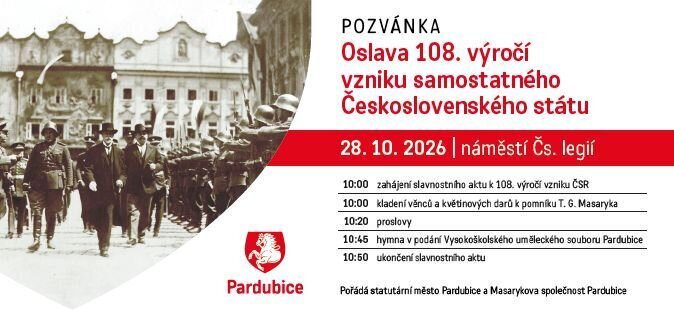 Oslava 108. výročí vzniku samostatného Československého státu – prohlídky a Muzea, Pardubice – fotka 2