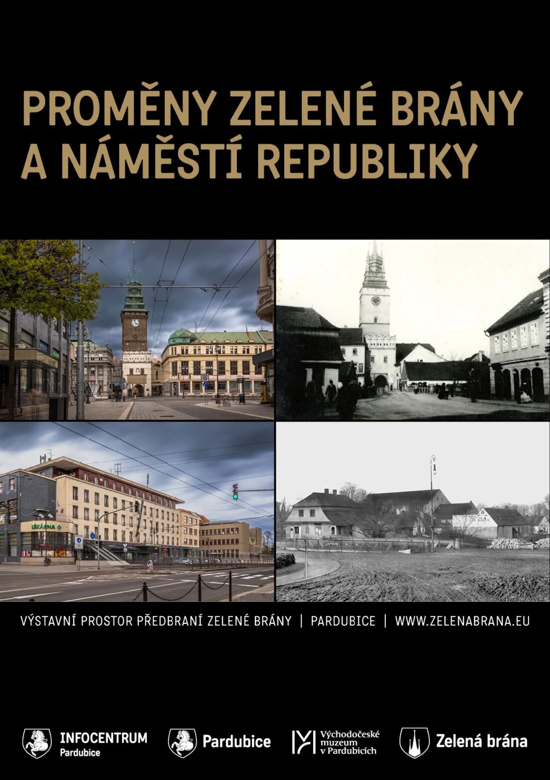 Výstava historických fotografií "Proměny Zelené brány a náměstí Republiky" – prohlídky a Muzea, Pardubice – fotka 2