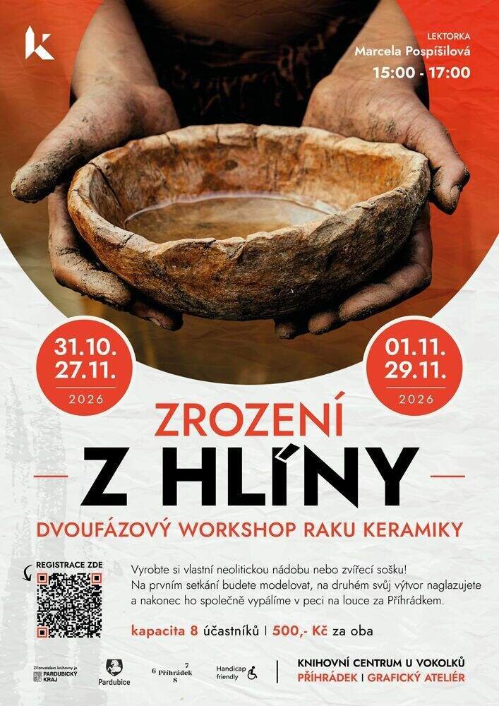 Zrození z hlíny: Dvoufázový workshop raku keramiky – tvořivé dílny a Workshopy, Pardubice – fotka 2