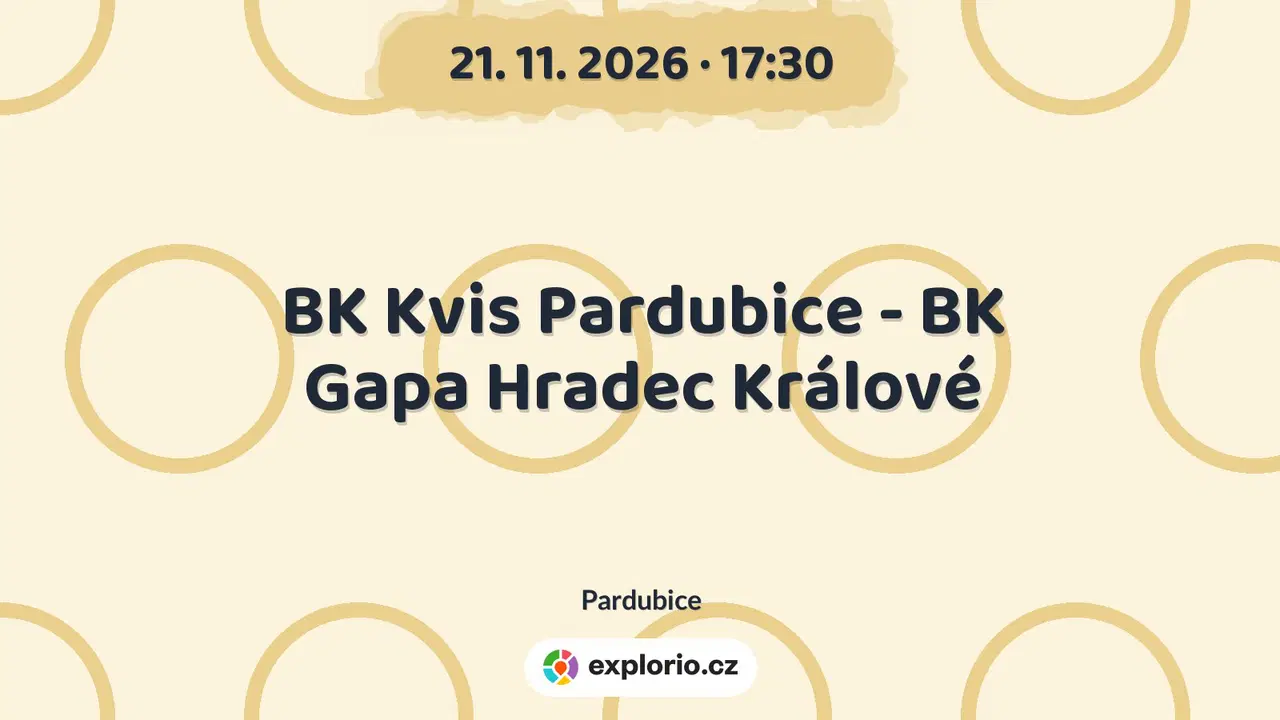 BK Kvis Pardubice - BK Gapa Hradec Králové – sport a Pohyb, Pardubice