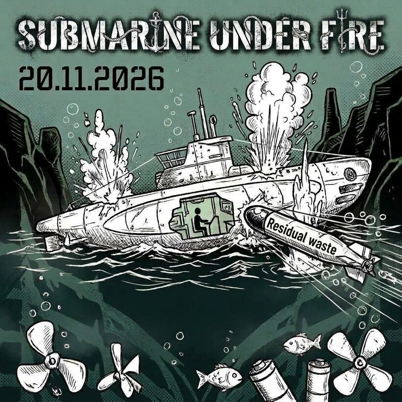 Submarine under fire! - Residual Waste Sound System – divadlo, Hudba a Kino, Pardubice – fotka 2
