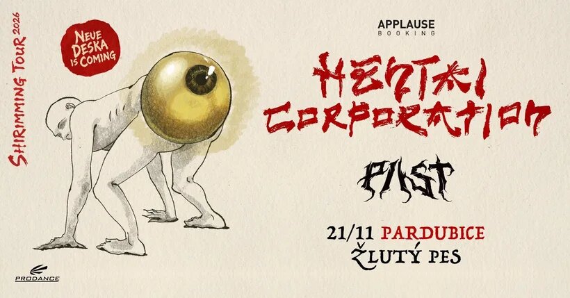 Hentai Corporation - Shirimming Tour – divadlo, Hudba a Kino, Pardubice – fotka 2