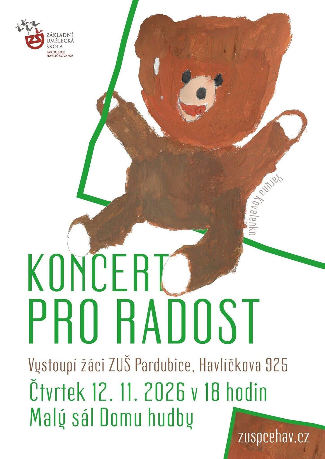 Koncert pro radost – divadlo, Hudba a Kino, Pardubice – fotka 2