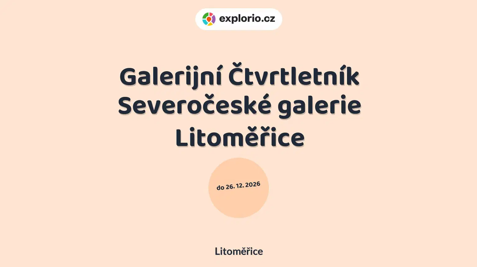 Galerijní Čtvrtletník Severočeské galerie Litoměřice – divadlo, Hudba a Kino, Litoměřice