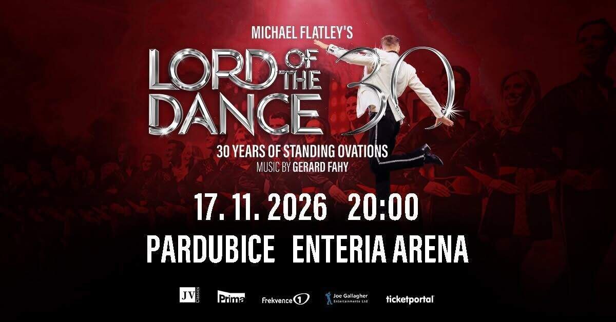 Lord of the Dance 2026 – divadlo, Hudba a Kino, Pardubice – fotka 2
