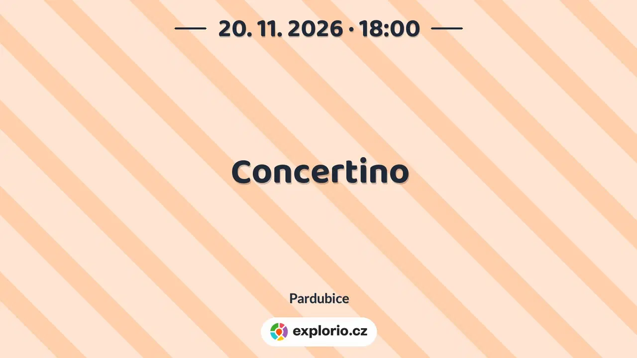 Concertino – divadlo, Hudba a Kino, Pardubice