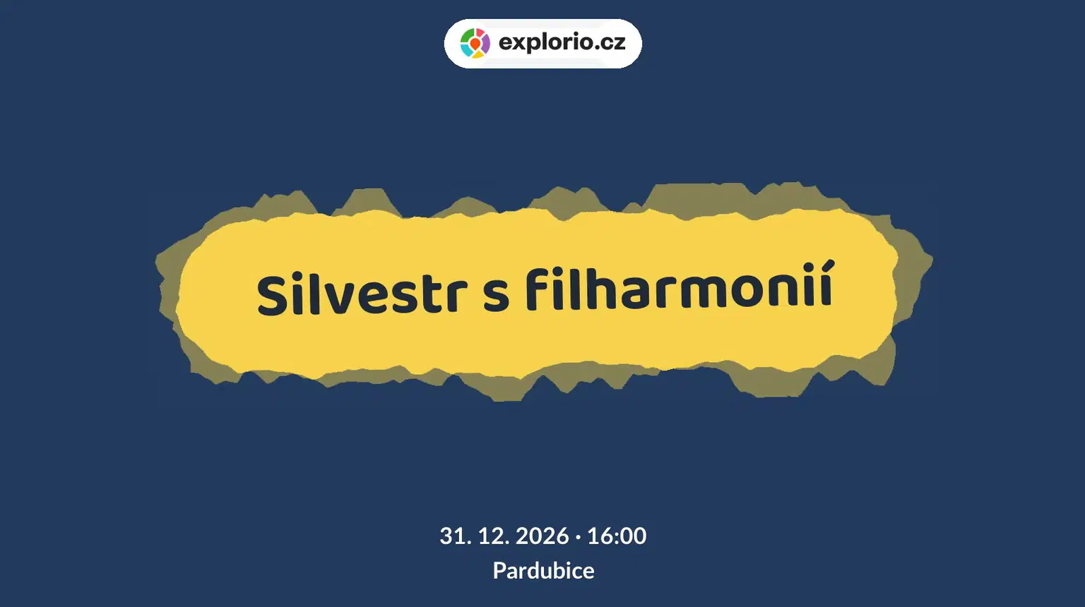 Silvestr s filharmonií – divadlo, Hudba a Kino, Pardubice
