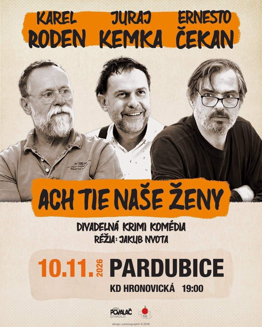 Ach tie naše ženy – divadlo, Hudba a Kino, Pardubice – fotka 2