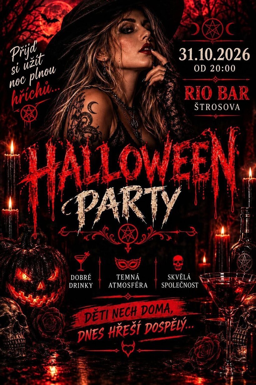 Halloween party pro dospělé – divadlo, Hudba a Kino, Pardubice – fotka 2