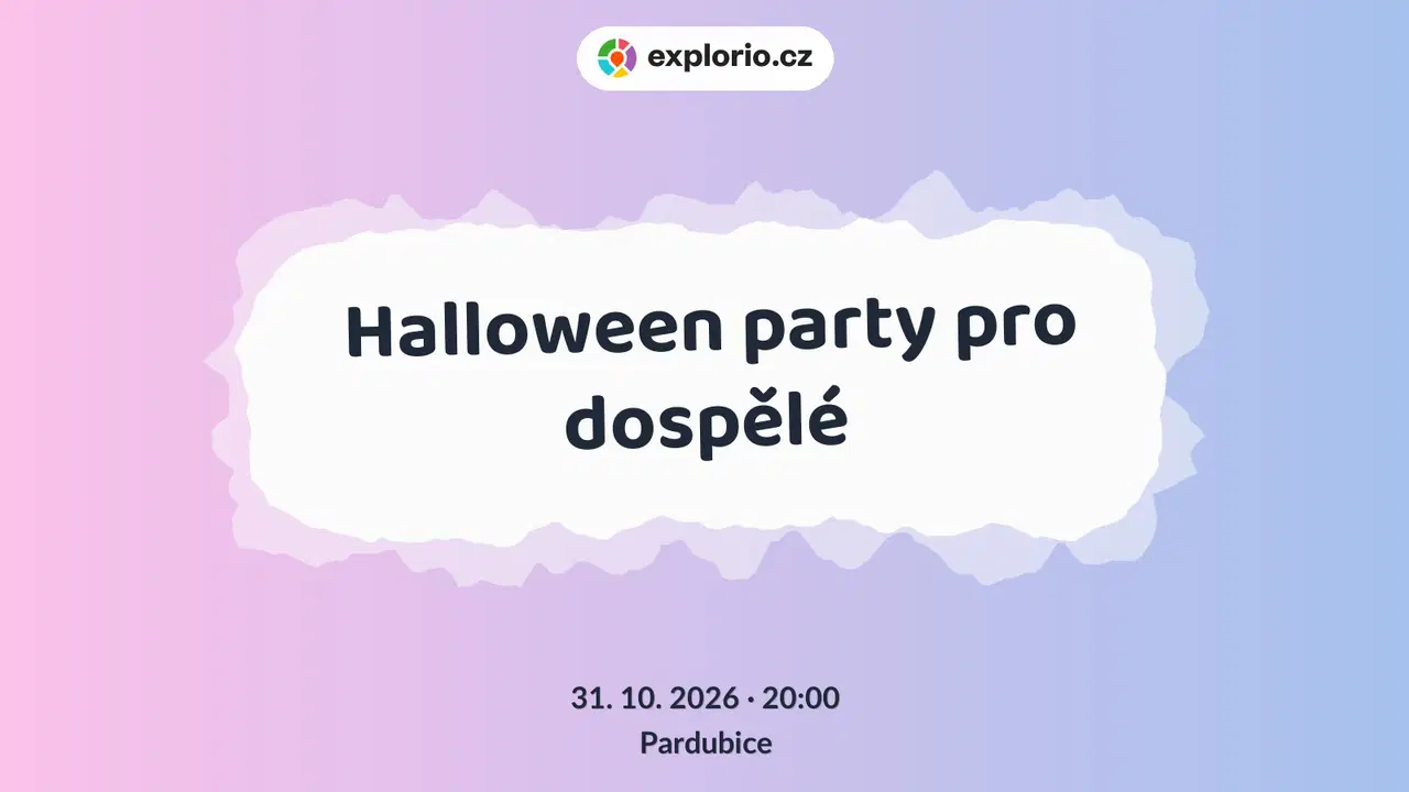 Halloween party pro dospělé – divadlo, Hudba a Kino, Pardubice