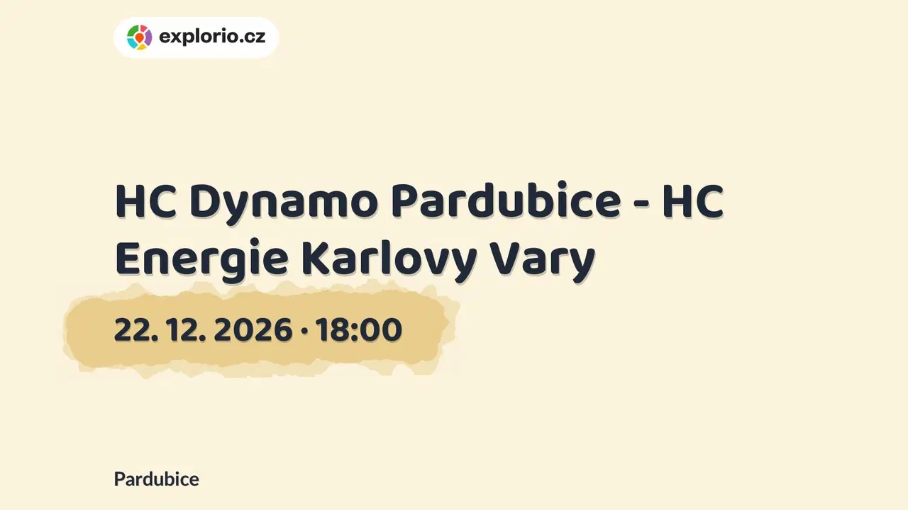 HC Dynamo Pardubice - HC Energie Karlovy Vary – sport a Pohyb, Pardubice