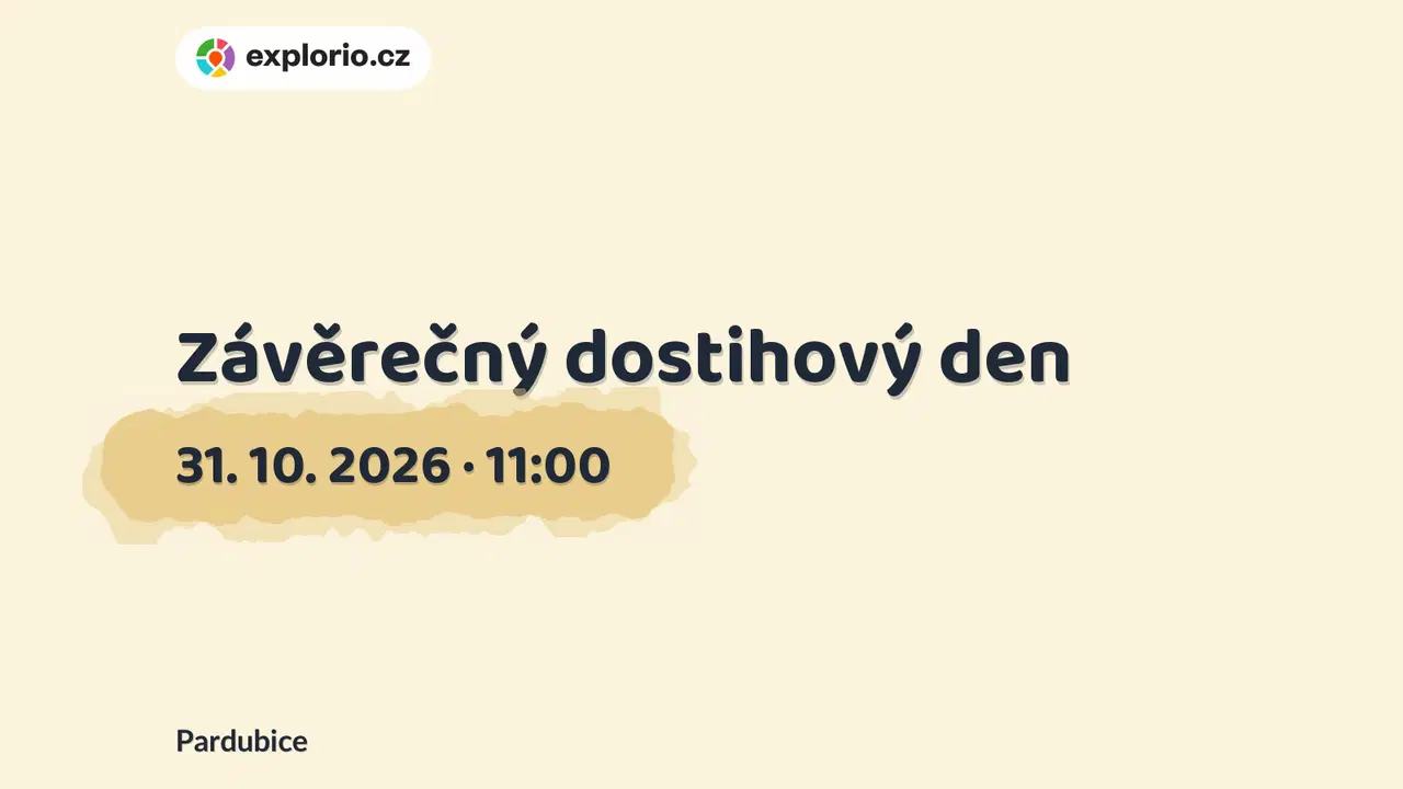 Závěrečný dostihový den – sport a Pohyb, Pardubice