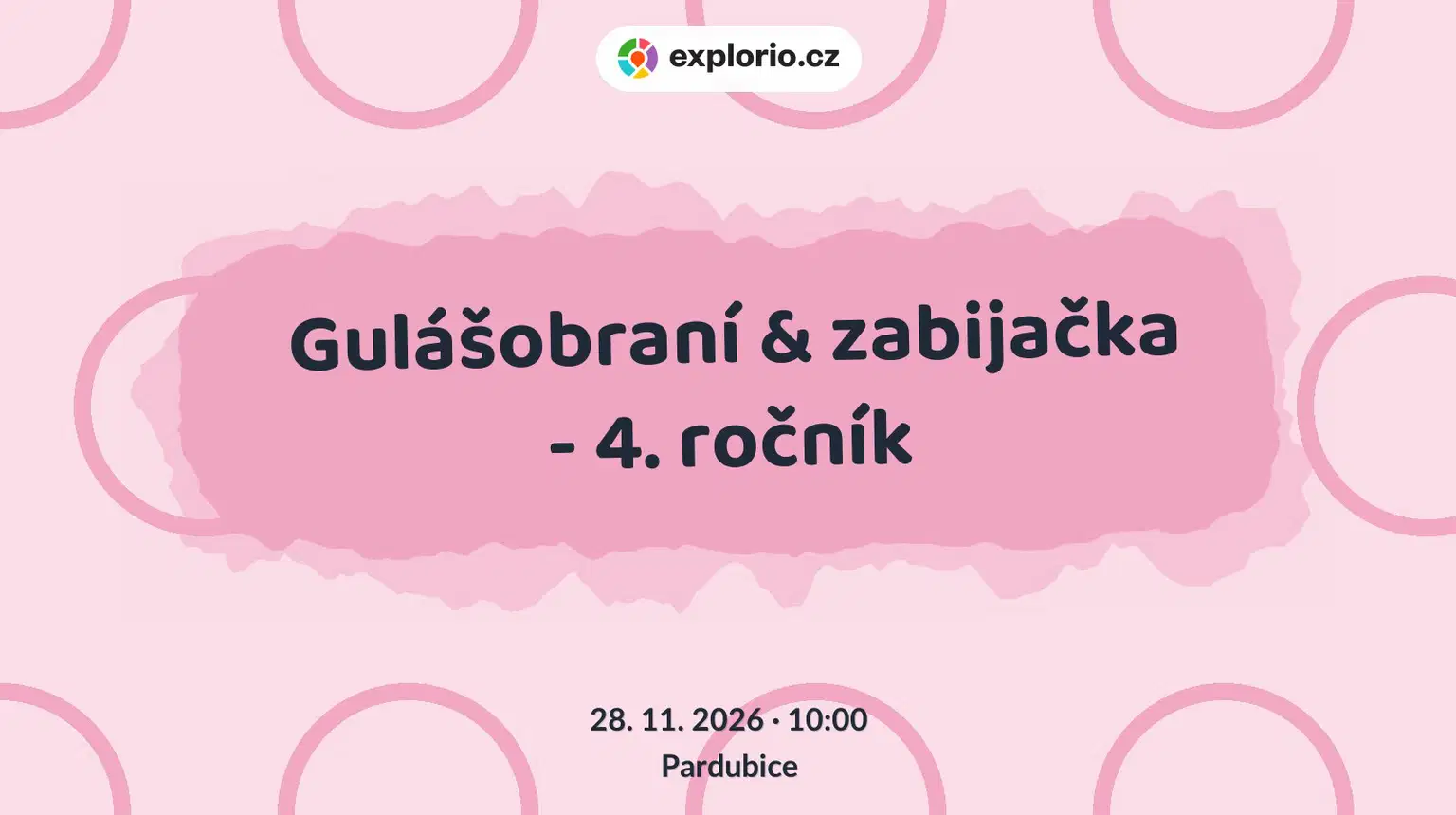 Gulášobraní & zabijačka - 4. ročník – festivaly a Slavnosti, Pardubice