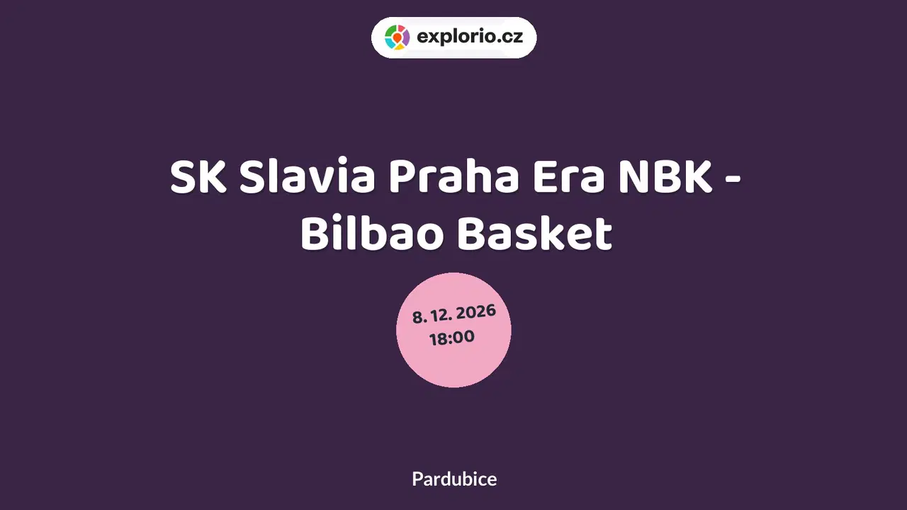 SK Slavia Praha Era NBK - Bilbao Basket – sport a Pohyb, Pardubice