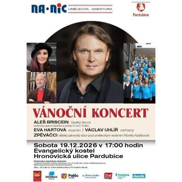Vánoční koncert - Aleš Briscein – divadlo, Hudba a Kino, Pardubice – fotka 2