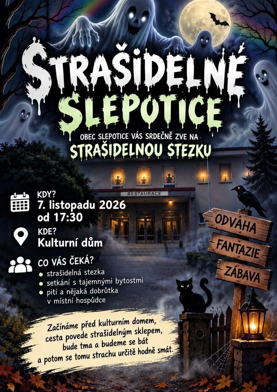 Strašidelná stezka – festivaly a Slavnosti, Slepotice – fotka 2