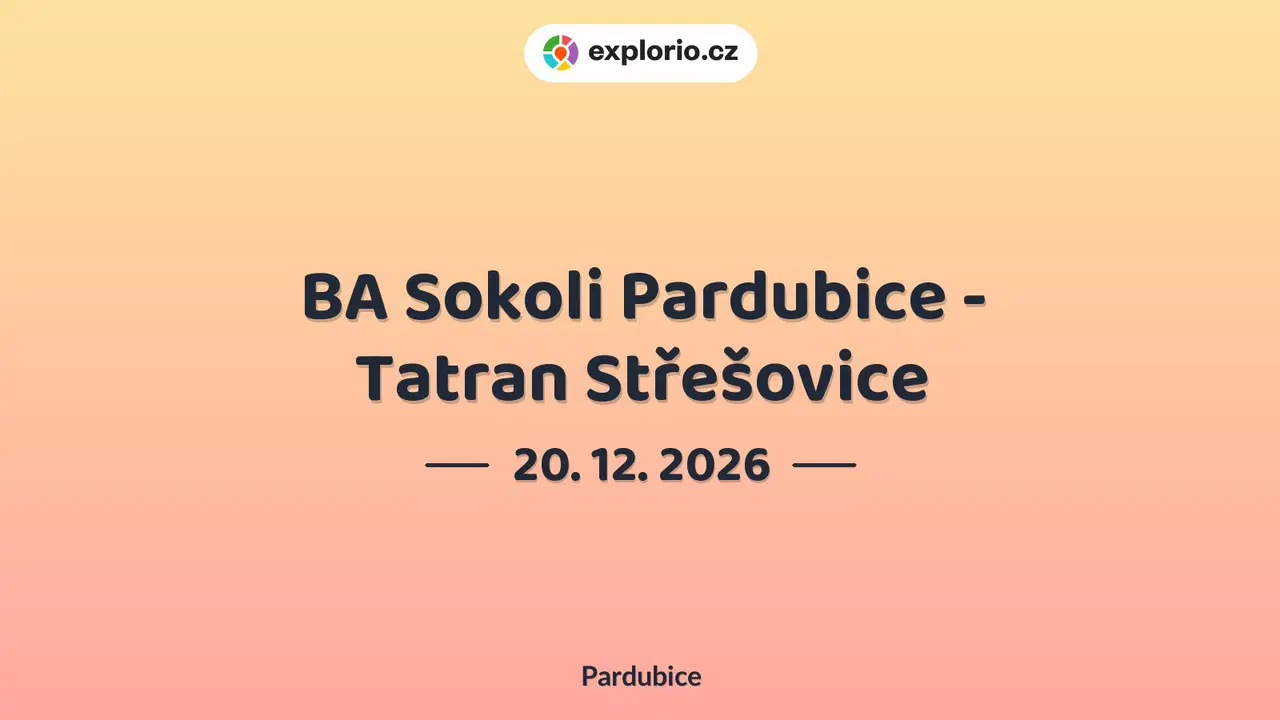 BA Sokoli Pardubice - Tatran Střešovice – sport a Pohyb, Pardubice