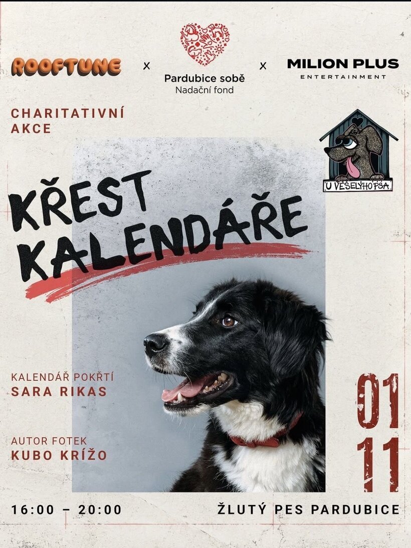 Křest kalendáře Farma U Veselýho psa – divadlo, Hudba a Kino, Pardubice – fotka 2