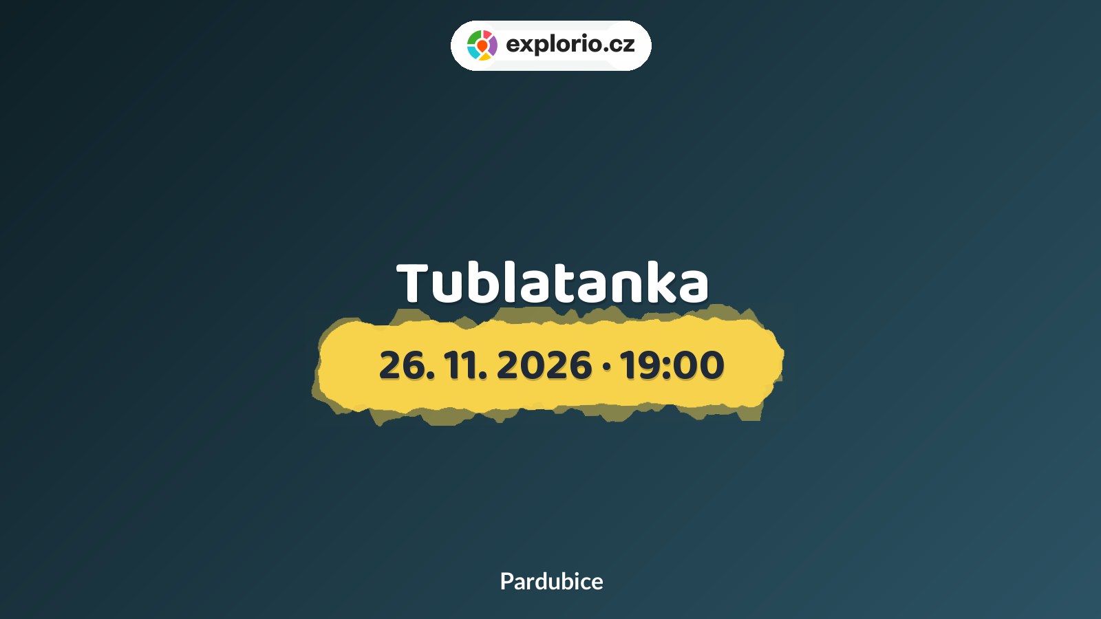 Tublatanka – divadlo, Hudba a Kino, Pardubice