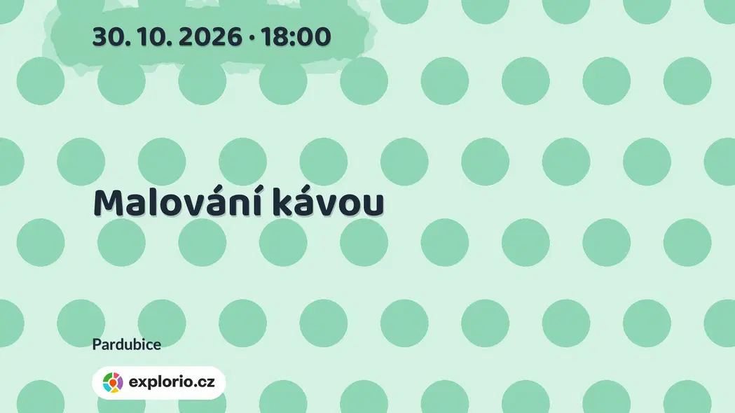Malování kávou – tvořivé dílny a Workshopy, Pardubice