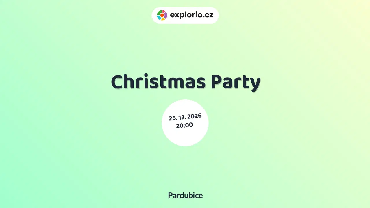 Christmas Party – divadlo, Hudba a Kino, Pardubice