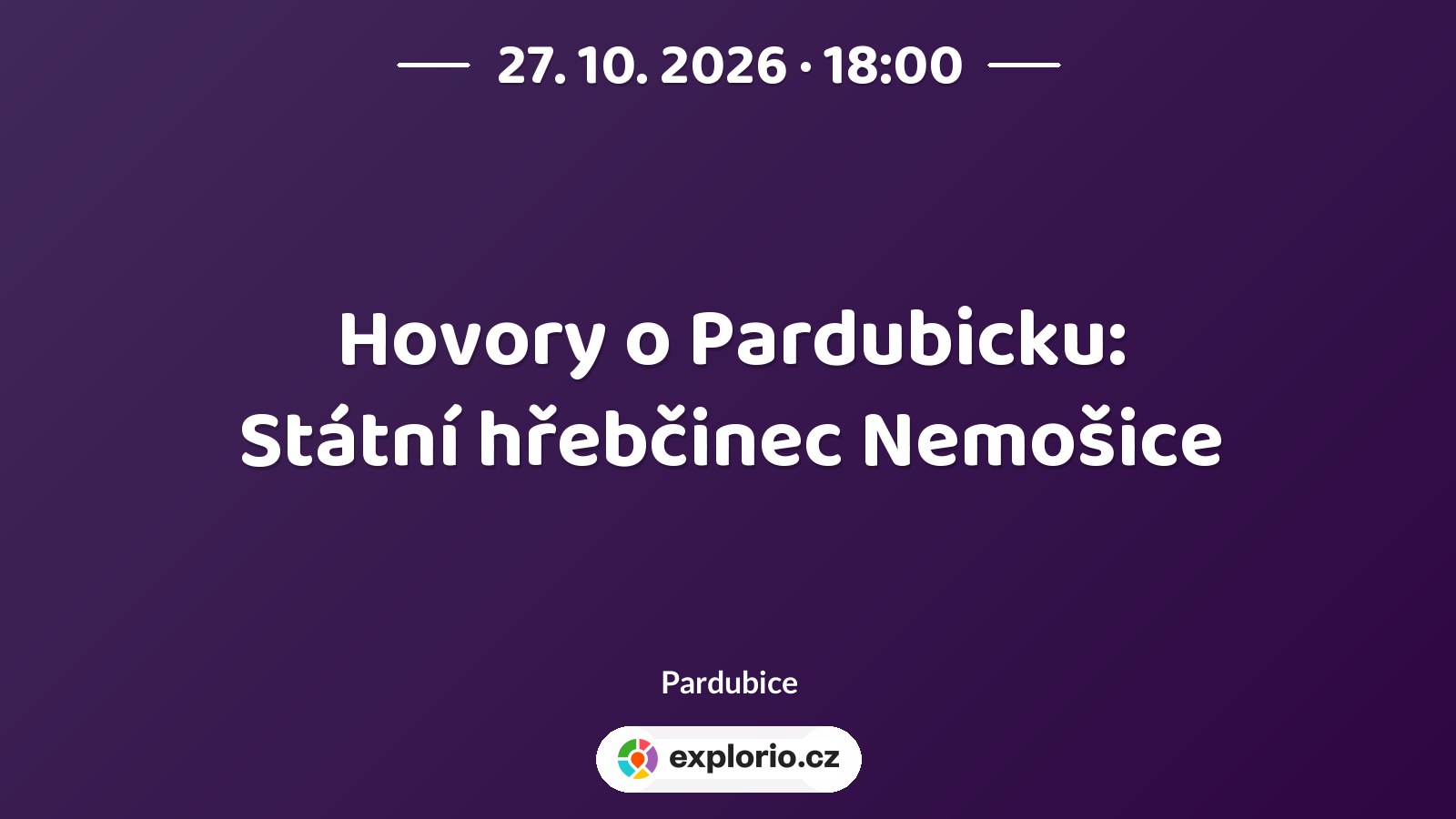 Hovory o Pardubicku: Státní hřebčinec Nemošice – prohlídky a Muzea, Pardubice