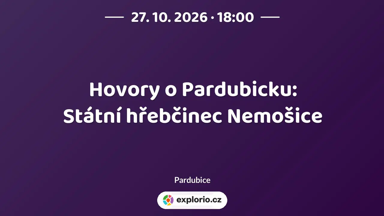 Hovory o Pardubicku: Státní hřebčinec Nemošice – prohlídky a Muzea, Pardubice