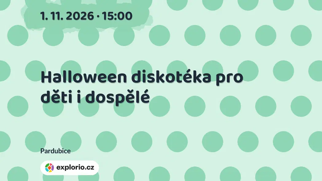 Halloween diskotéka pro děti i dospělé – divadlo, Hudba a Kino, Pardubice