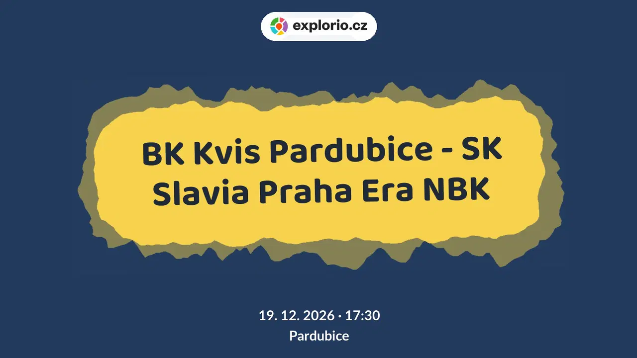 BK Kvis Pardubice - SK Slavia Praha Era NBK – sport a Pohyb, Pardubice