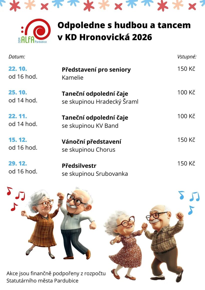 Předsilvestr se skupinou Srubovanka – divadlo, Hudba a Kino, Pardubice – fotka 2